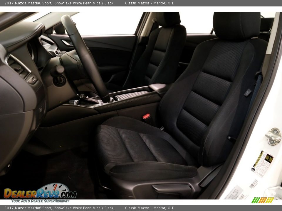 2017 Mazda Mazda6 Sport Snowflake White Pearl Mica / Black Photo #5
