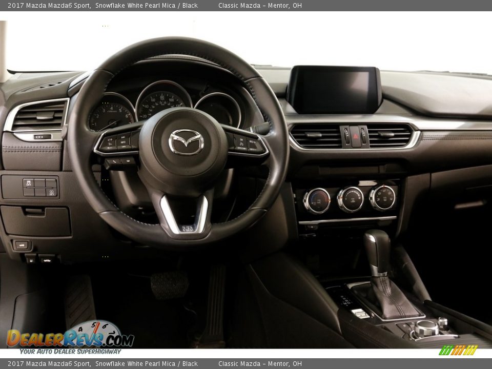 2017 Mazda Mazda6 Sport Snowflake White Pearl Mica / Black Photo #6