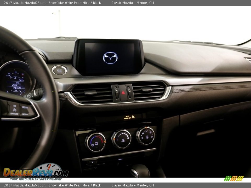 2017 Mazda Mazda6 Sport Snowflake White Pearl Mica / Black Photo #9