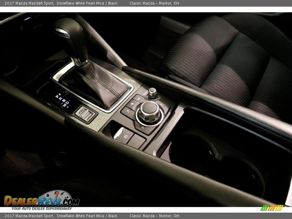 2017 Mazda Mazda6 Sport Snowflake White Pearl Mica / Black Photo #14