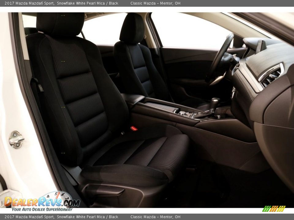 2017 Mazda Mazda6 Sport Snowflake White Pearl Mica / Black Photo #16