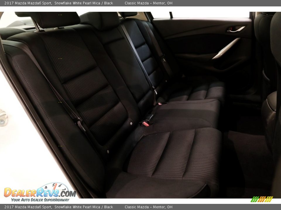 2017 Mazda Mazda6 Sport Snowflake White Pearl Mica / Black Photo #17