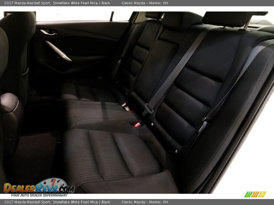 2017 Mazda Mazda6 Sport Snowflake White Pearl Mica / Black Photo #18