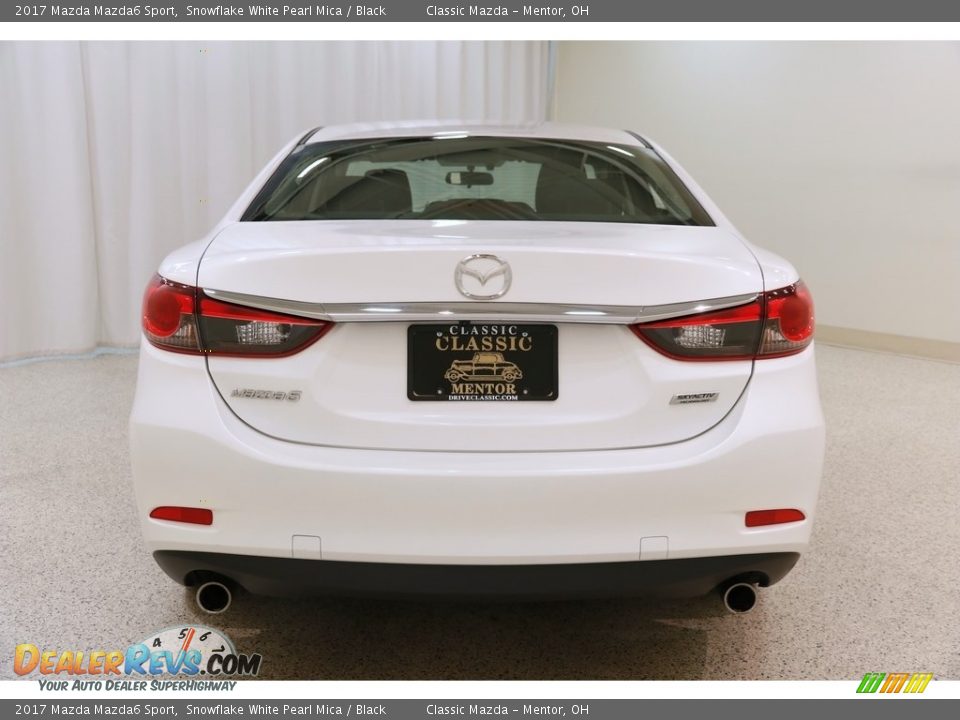 2017 Mazda Mazda6 Sport Snowflake White Pearl Mica / Black Photo #19