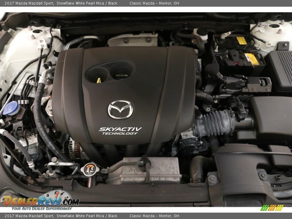 2017 Mazda Mazda6 Sport Snowflake White Pearl Mica / Black Photo #20
