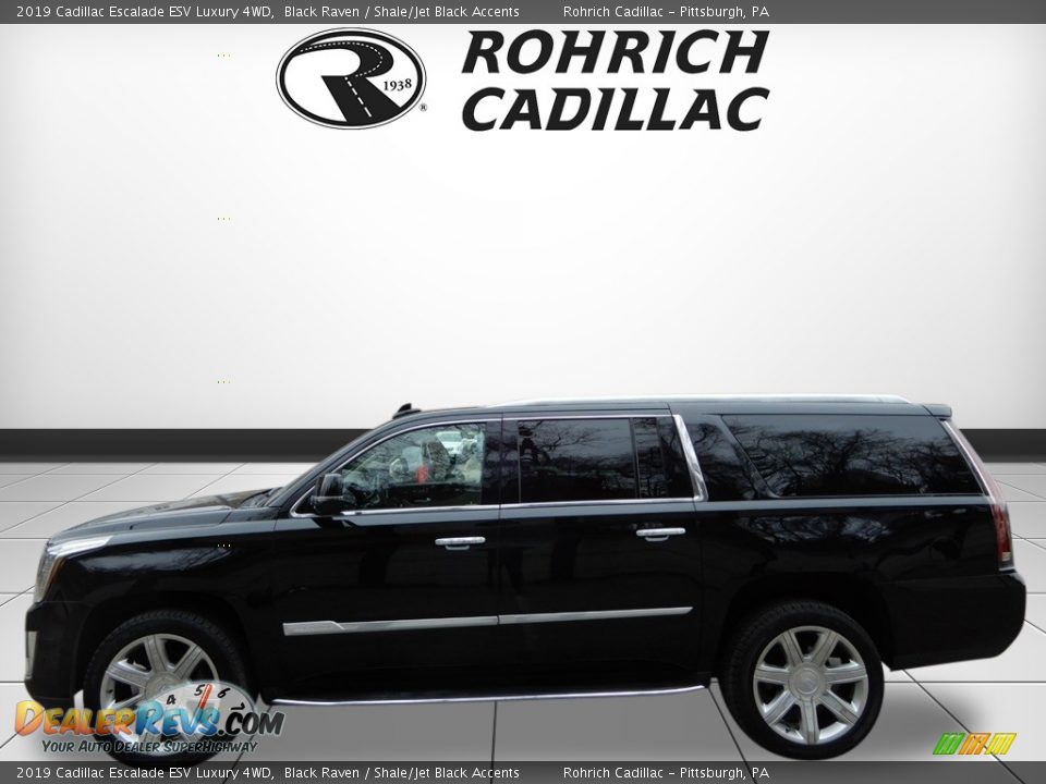 2019 Cadillac Escalade ESV Luxury 4WD Black Raven / Shale/Jet Black Accents Photo #2