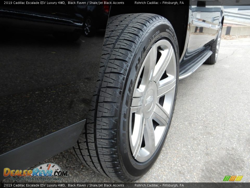 2019 Cadillac Escalade ESV Luxury 4WD Black Raven / Shale/Jet Black Accents Photo #12