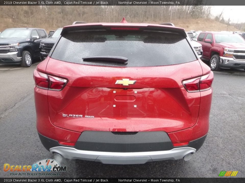 2019 Chevrolet Blazer 3.6L Cloth AWD Cajun Red Tintcoat / Jet Black Photo #5