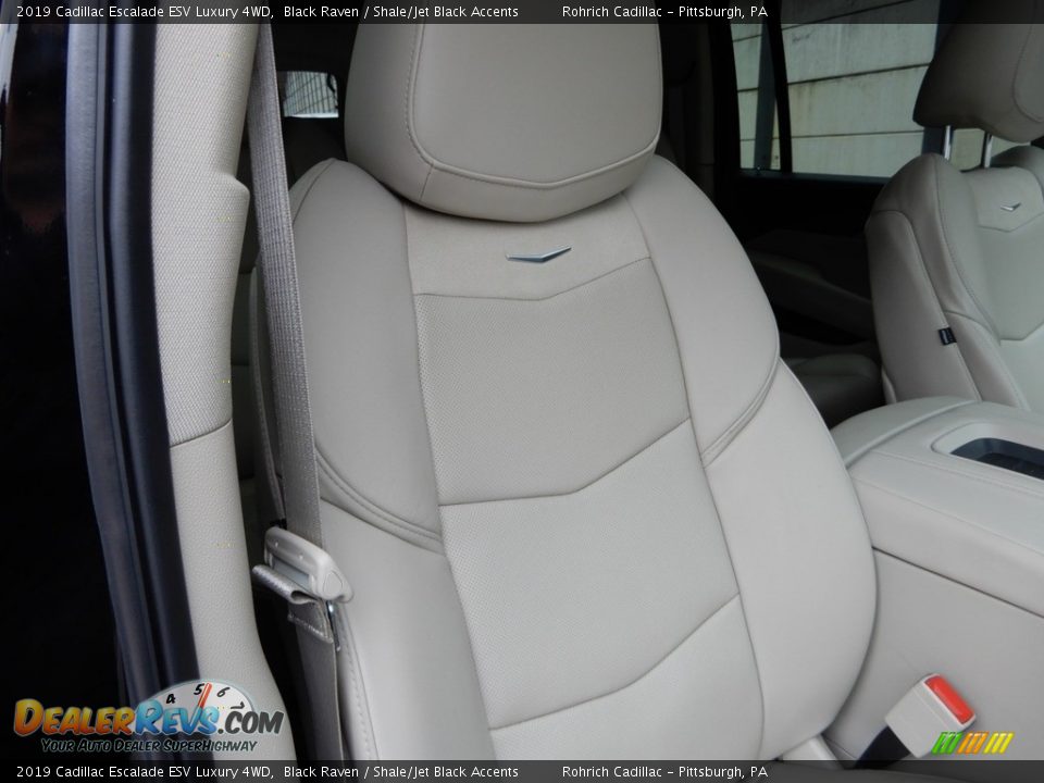 2019 Cadillac Escalade ESV Luxury 4WD Black Raven / Shale/Jet Black Accents Photo #19