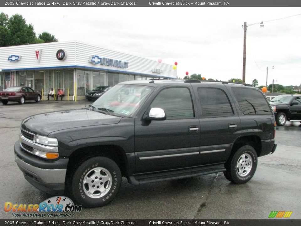 2005 Chevrolet Tahoe LS 4x4 Dark Gray Metallic / Gray/Dark Charcoal Photo #1