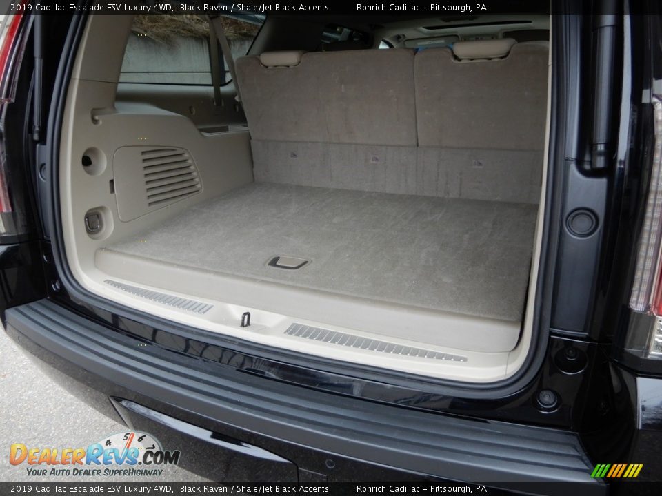 2019 Cadillac Escalade ESV Luxury 4WD Black Raven / Shale/Jet Black Accents Photo #22