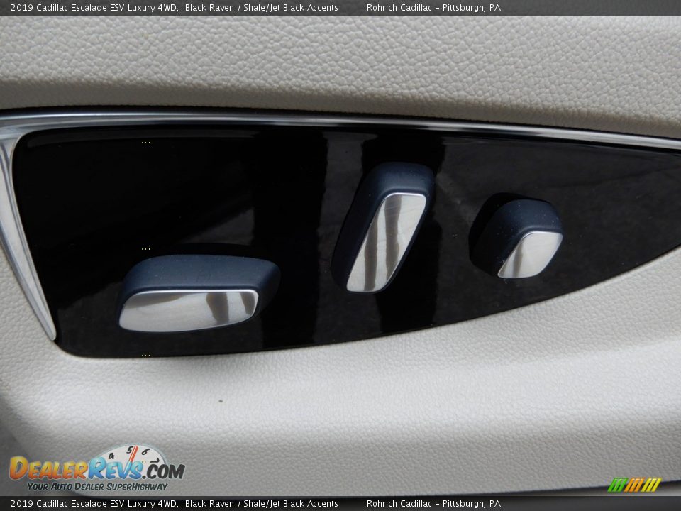 2019 Cadillac Escalade ESV Luxury 4WD Black Raven / Shale/Jet Black Accents Photo #23