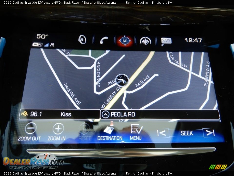 2019 Cadillac Escalade ESV Luxury 4WD Black Raven / Shale/Jet Black Accents Photo #24