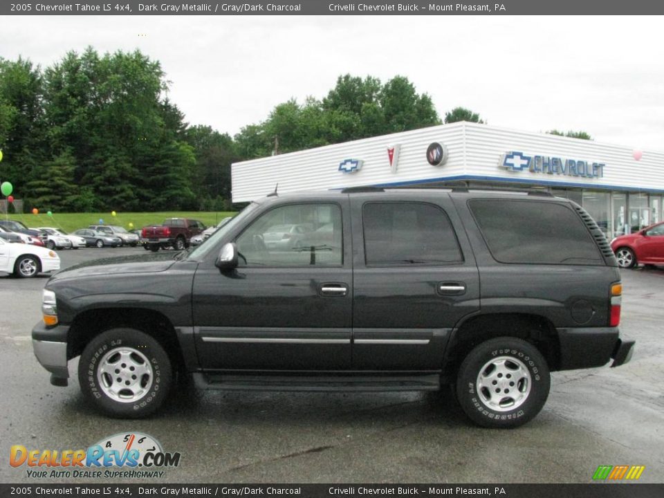 2005 Chevrolet Tahoe LS 4x4 Dark Gray Metallic / Gray/Dark Charcoal Photo #2