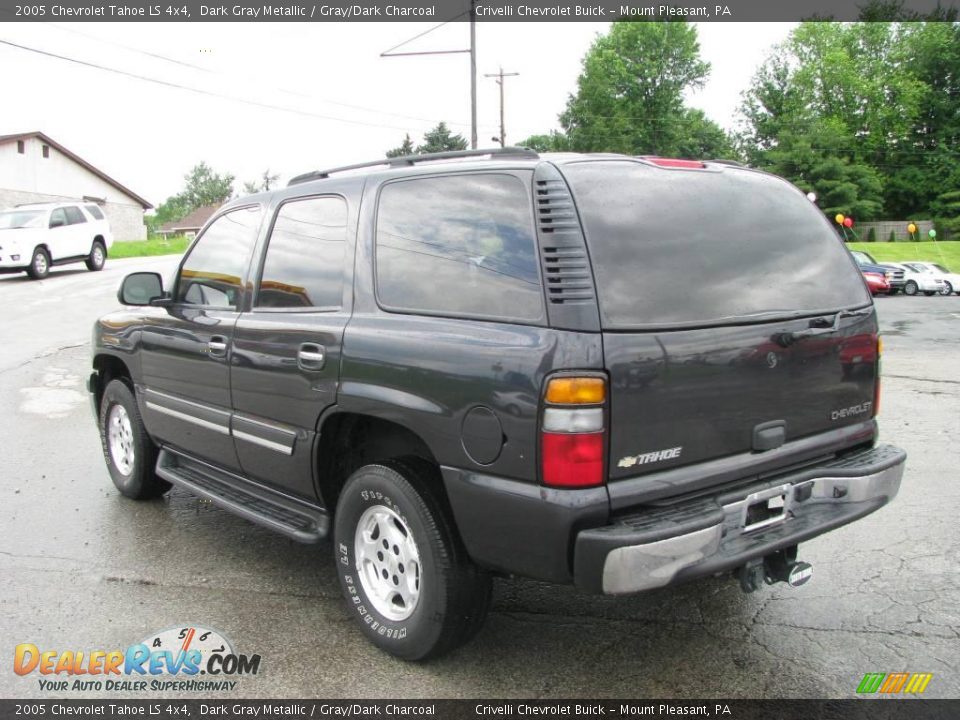 2005 Chevrolet Tahoe LS 4x4 Dark Gray Metallic / Gray/Dark Charcoal Photo #3