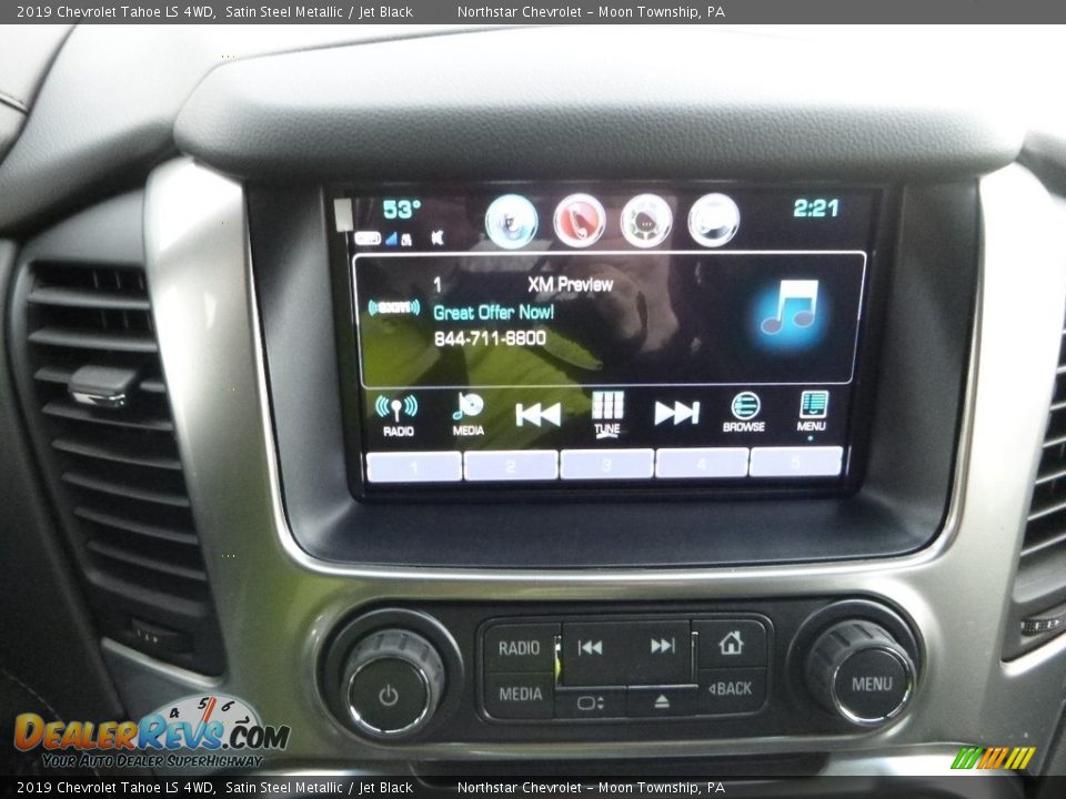 2019 Chevrolet Tahoe LS 4WD Satin Steel Metallic / Jet Black Photo #17