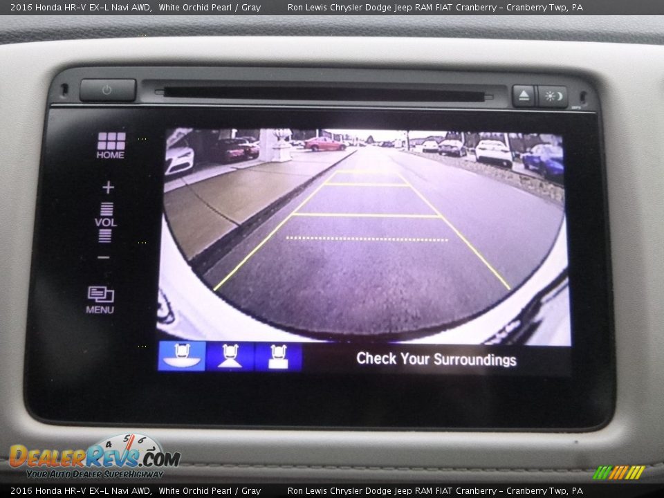 2016 Honda HR-V EX-L Navi AWD White Orchid Pearl / Gray Photo #19