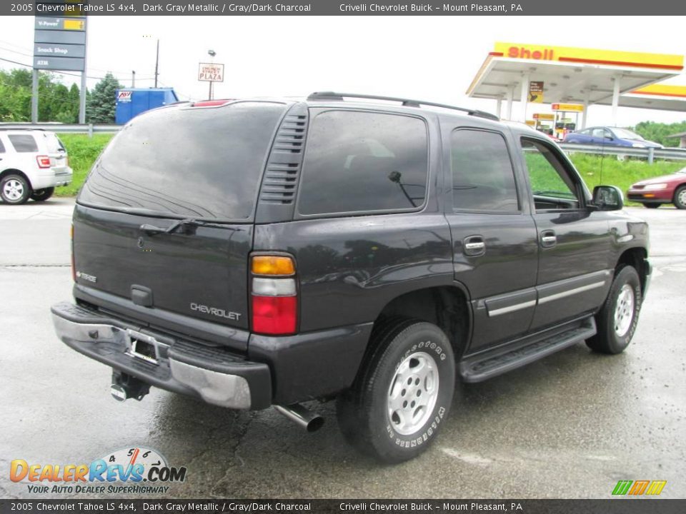 2005 Chevrolet Tahoe LS 4x4 Dark Gray Metallic / Gray/Dark Charcoal Photo #5