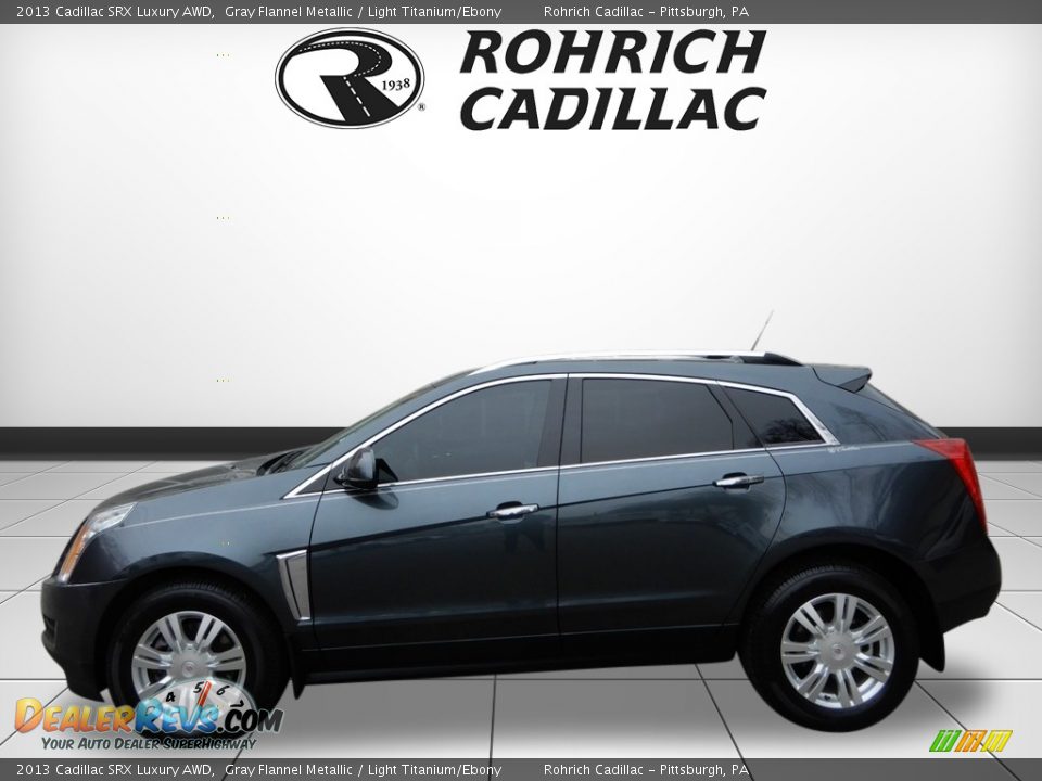 2013 Cadillac SRX Luxury AWD Gray Flannel Metallic / Light Titanium/Ebony Photo #2