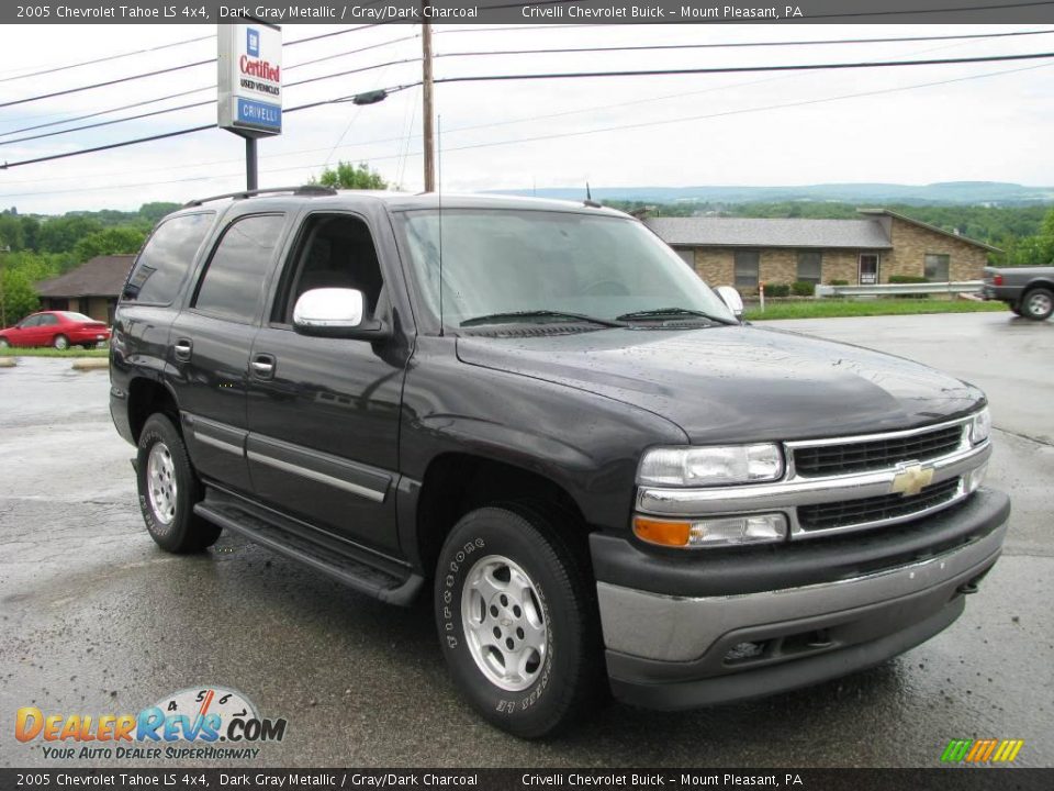 2005 Chevrolet Tahoe LS 4x4 Dark Gray Metallic / Gray/Dark Charcoal Photo #7