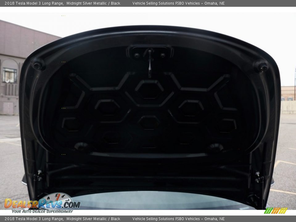 2018 Tesla Model 3 Long Range Midnight Silver Metallic / Black Photo #16