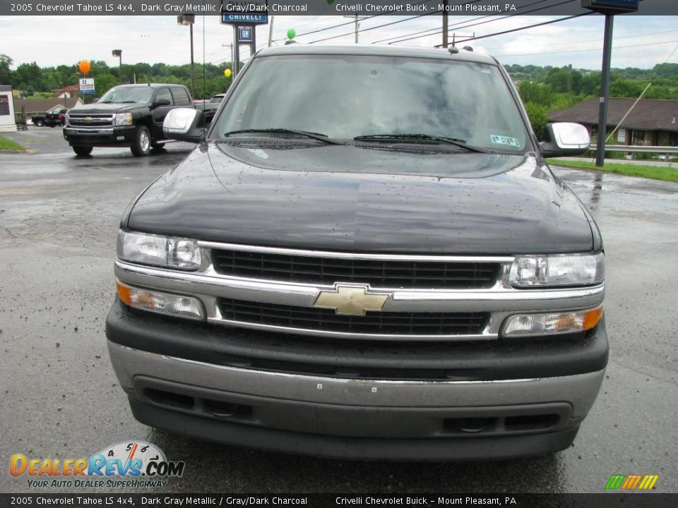 2005 Chevrolet Tahoe LS 4x4 Dark Gray Metallic / Gray/Dark Charcoal Photo #8