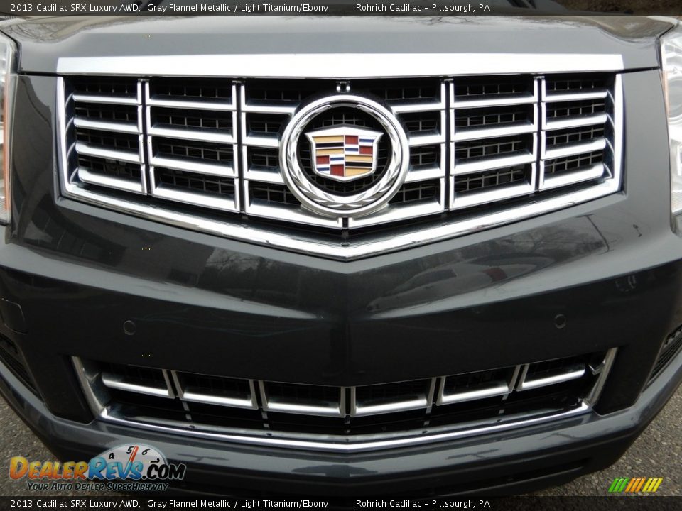 2013 Cadillac SRX Luxury AWD Gray Flannel Metallic / Light Titanium/Ebony Photo #9