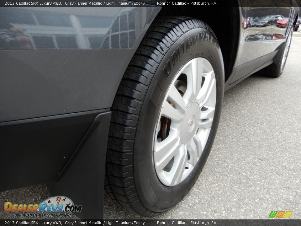 2013 Cadillac SRX Luxury AWD Gray Flannel Metallic / Light Titanium/Ebony Photo #12