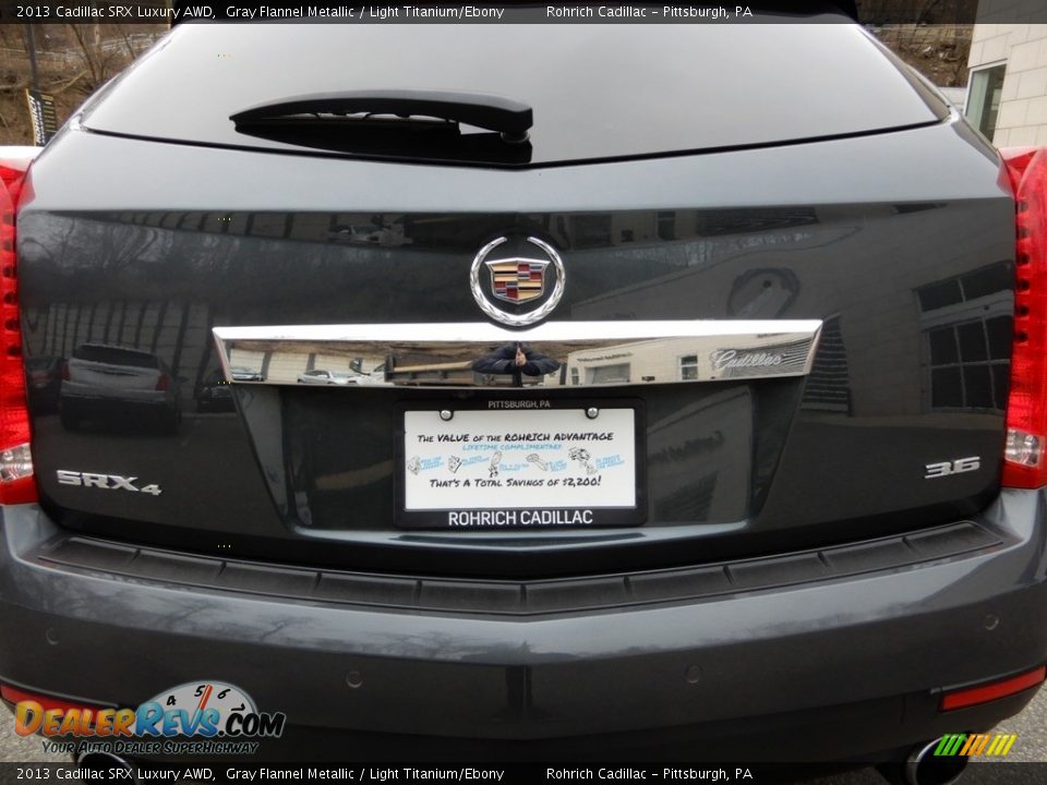2013 Cadillac SRX Luxury AWD Gray Flannel Metallic / Light Titanium/Ebony Photo #13