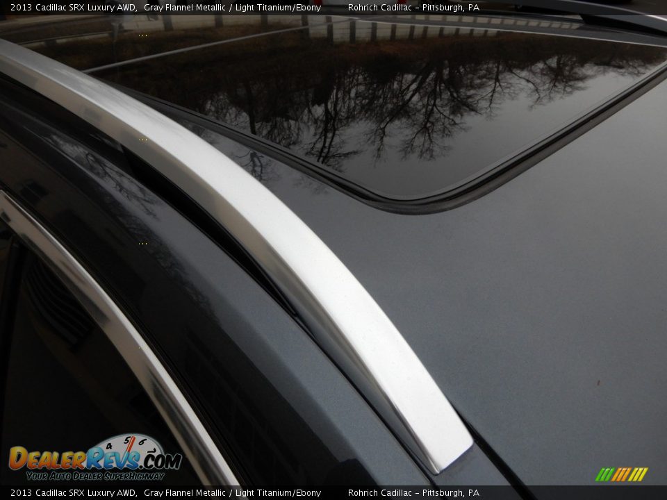 2013 Cadillac SRX Luxury AWD Gray Flannel Metallic / Light Titanium/Ebony Photo #14