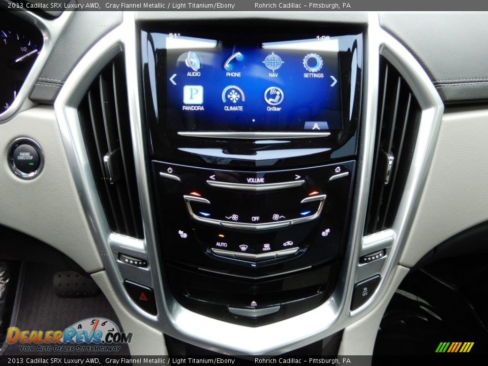 2013 Cadillac SRX Luxury AWD Gray Flannel Metallic / Light Titanium/Ebony Photo #18