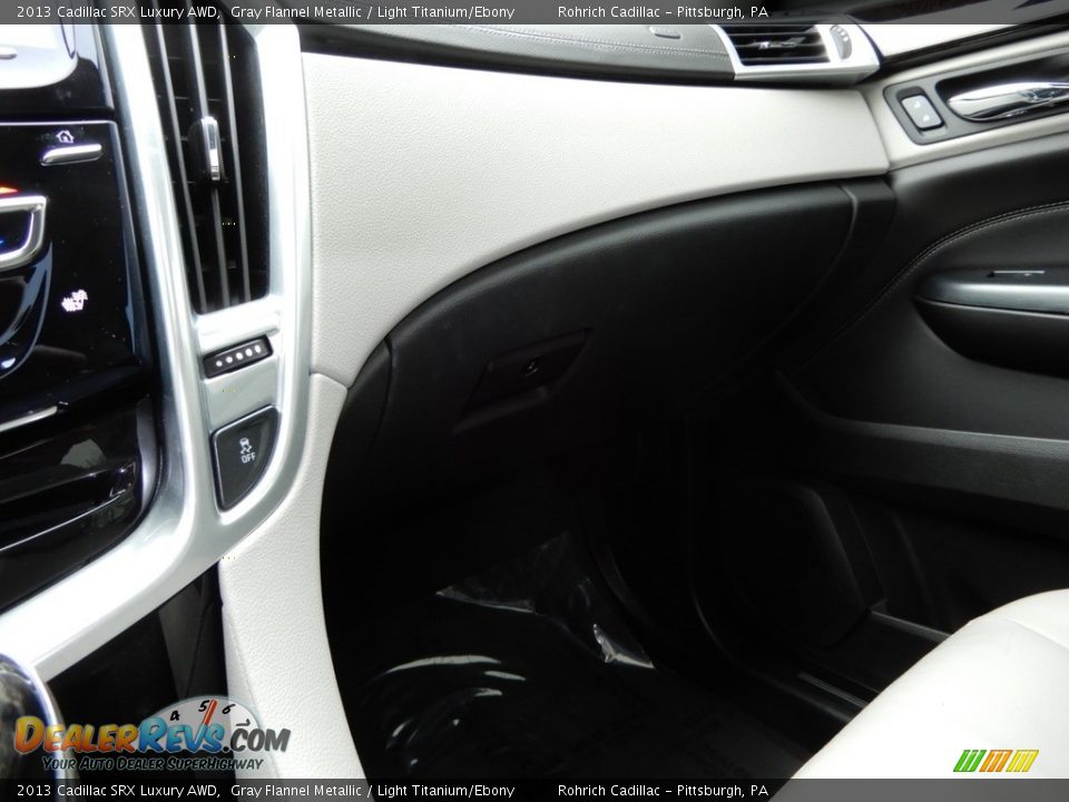 2013 Cadillac SRX Luxury AWD Gray Flannel Metallic / Light Titanium/Ebony Photo #21