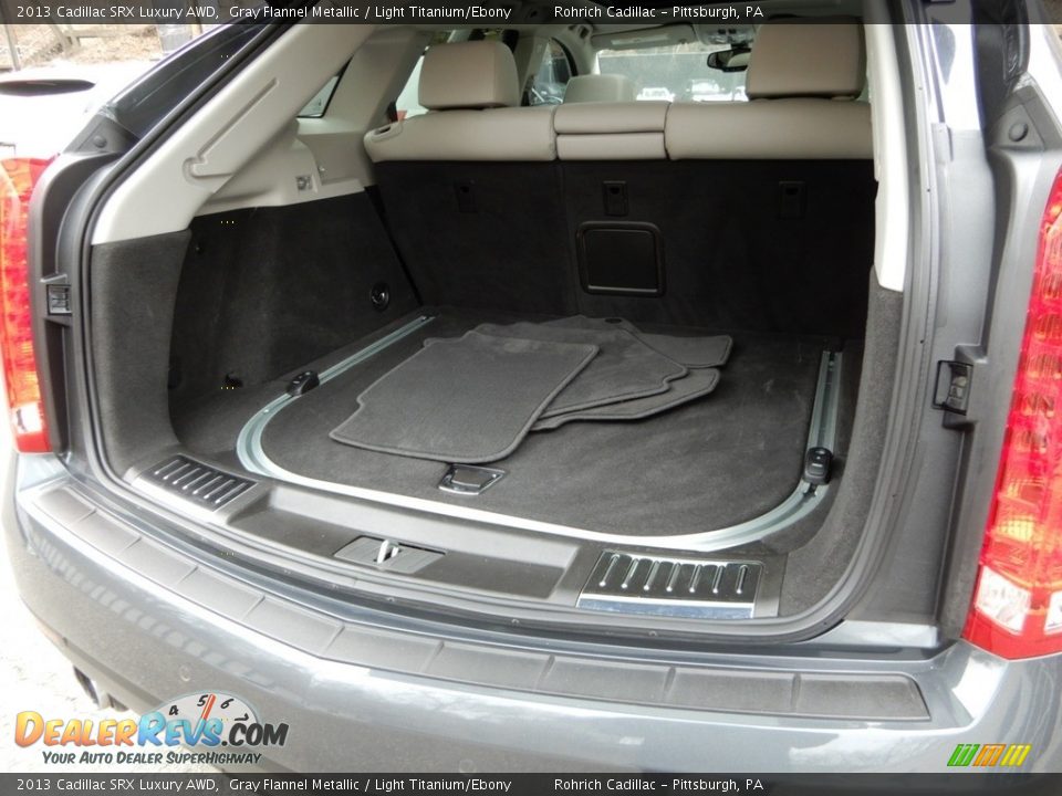 2013 Cadillac SRX Luxury AWD Gray Flannel Metallic / Light Titanium/Ebony Photo #22