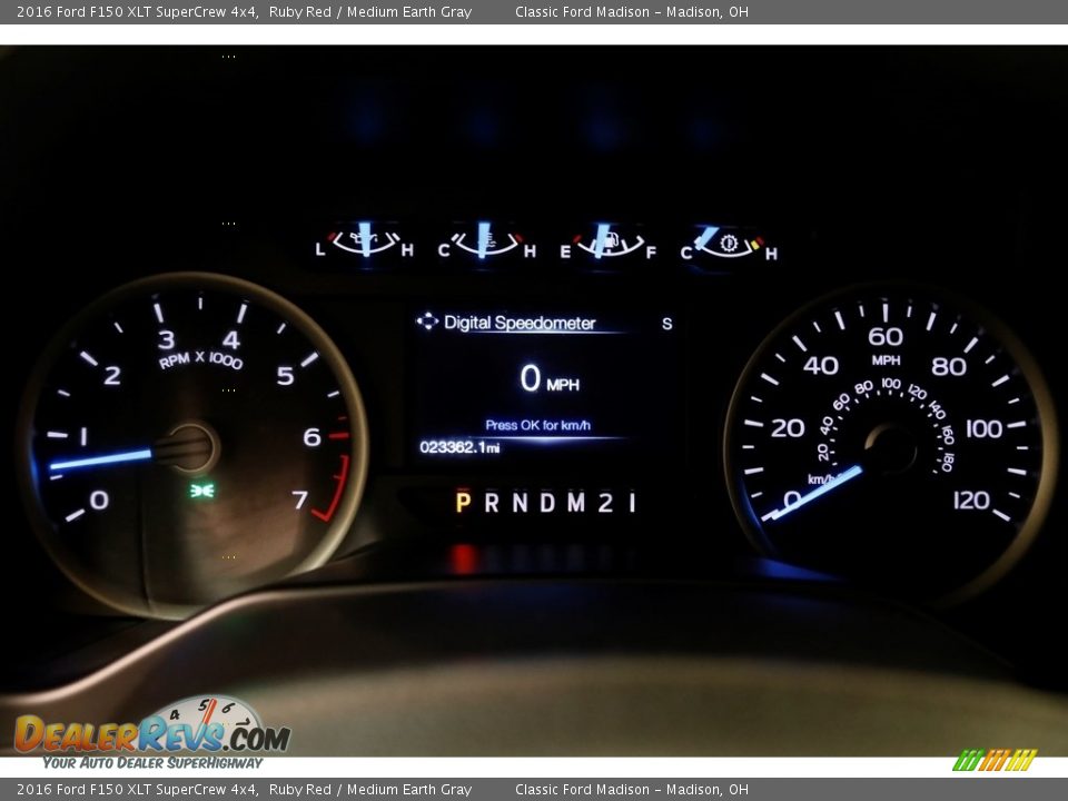 2016 Ford F150 XLT SuperCrew 4x4 Ruby Red / Medium Earth Gray Photo #9