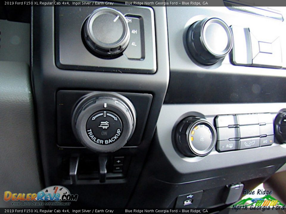 2019 Ford F150 XL Regular Cab 4x4 Ingot Silver / Earth Gray Photo #19