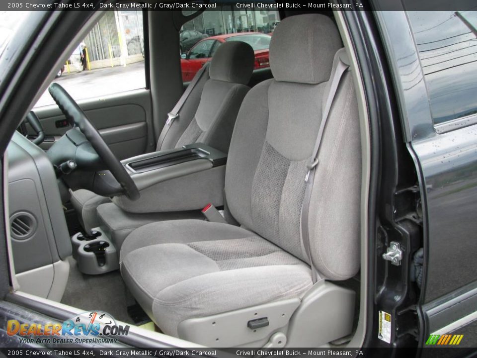 2005 Chevrolet Tahoe LS 4x4 Dark Gray Metallic / Gray/Dark Charcoal Photo #15