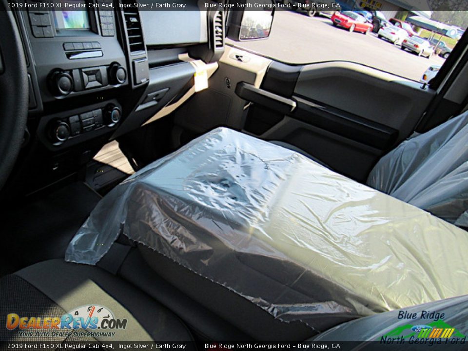 2019 Ford F150 XL Regular Cab 4x4 Ingot Silver / Earth Gray Photo #21