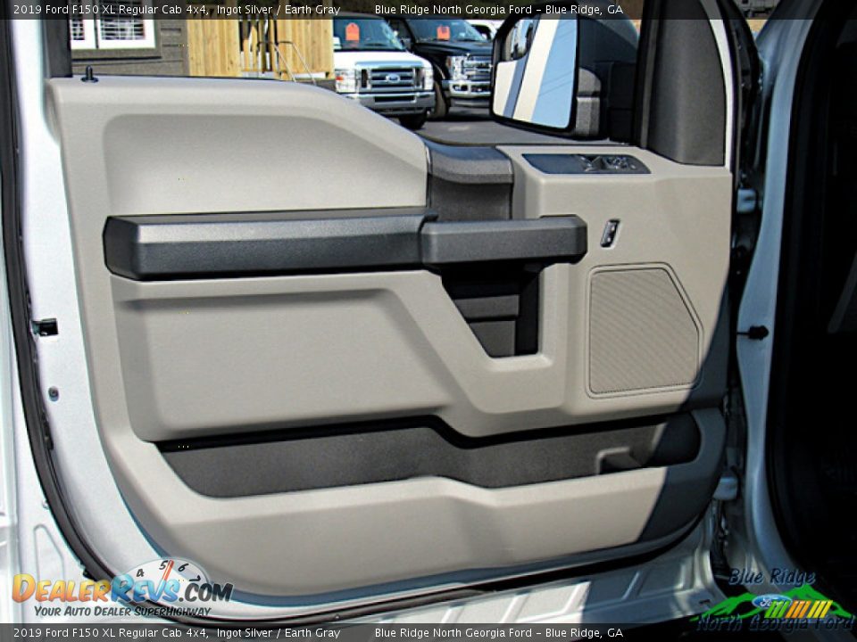 2019 Ford F150 XL Regular Cab 4x4 Ingot Silver / Earth Gray Photo #23