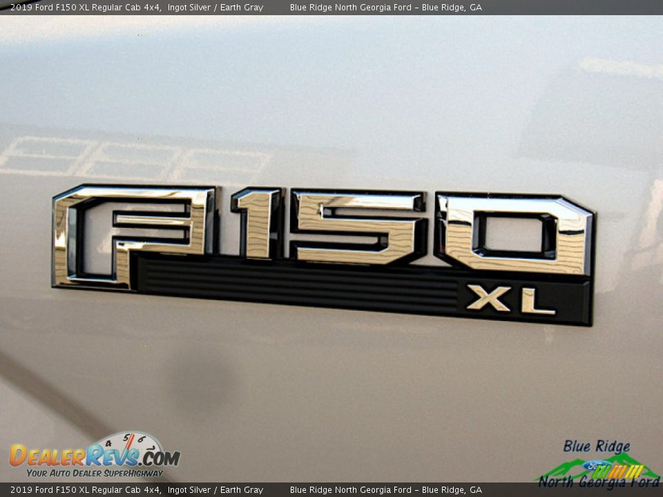 2019 Ford F150 XL Regular Cab 4x4 Ingot Silver / Earth Gray Photo #30