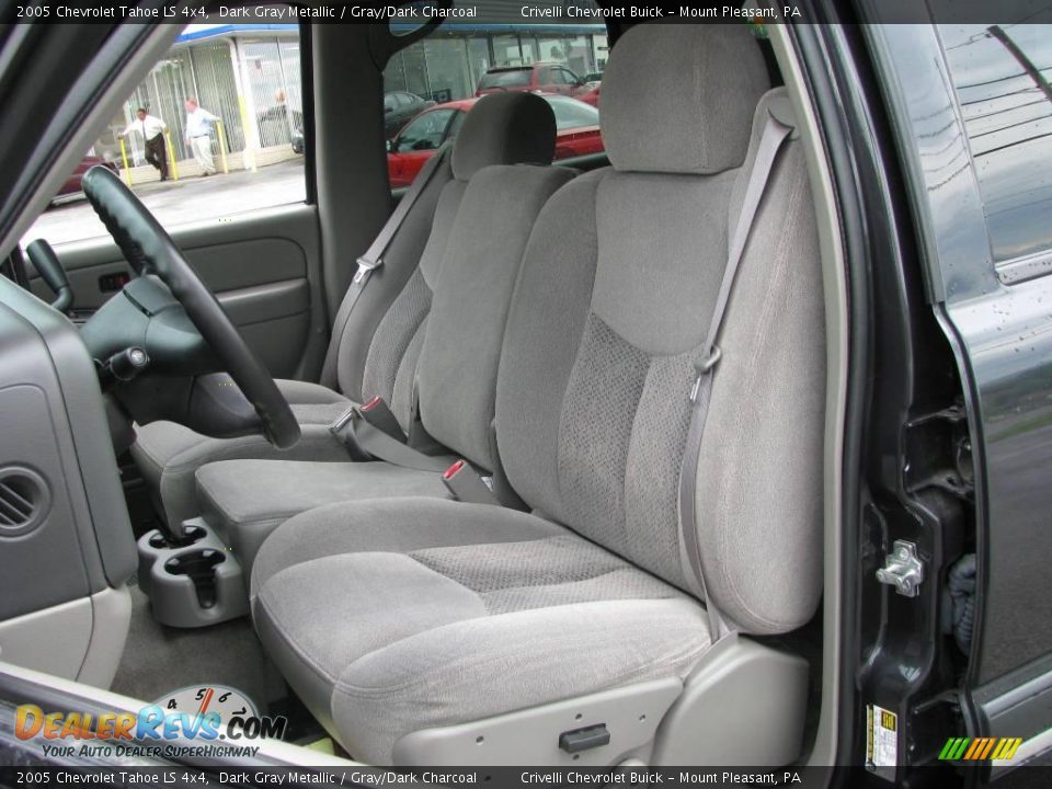 2005 Chevrolet Tahoe LS 4x4 Dark Gray Metallic / Gray/Dark Charcoal Photo #18