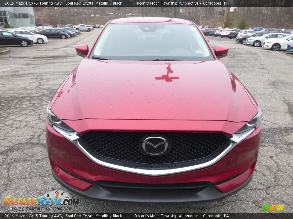 2019 Mazda CX-5 Touring AWD Soul Red Crystal Metallic / Black Photo #4
