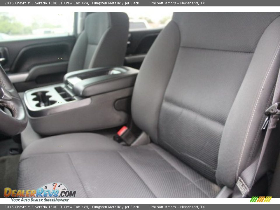 2016 Chevrolet Silverado 1500 LT Crew Cab 4x4 Tungsten Metallic / Jet Black Photo #10