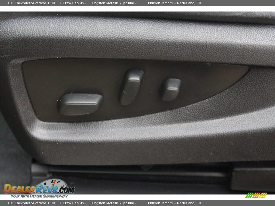 2016 Chevrolet Silverado 1500 LT Crew Cab 4x4 Tungsten Metallic / Jet Black Photo #11