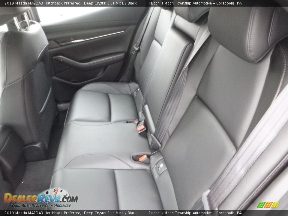 Rear Seat of 2019 Mazda MAZDA3 Hatchback Preferred Photo #8