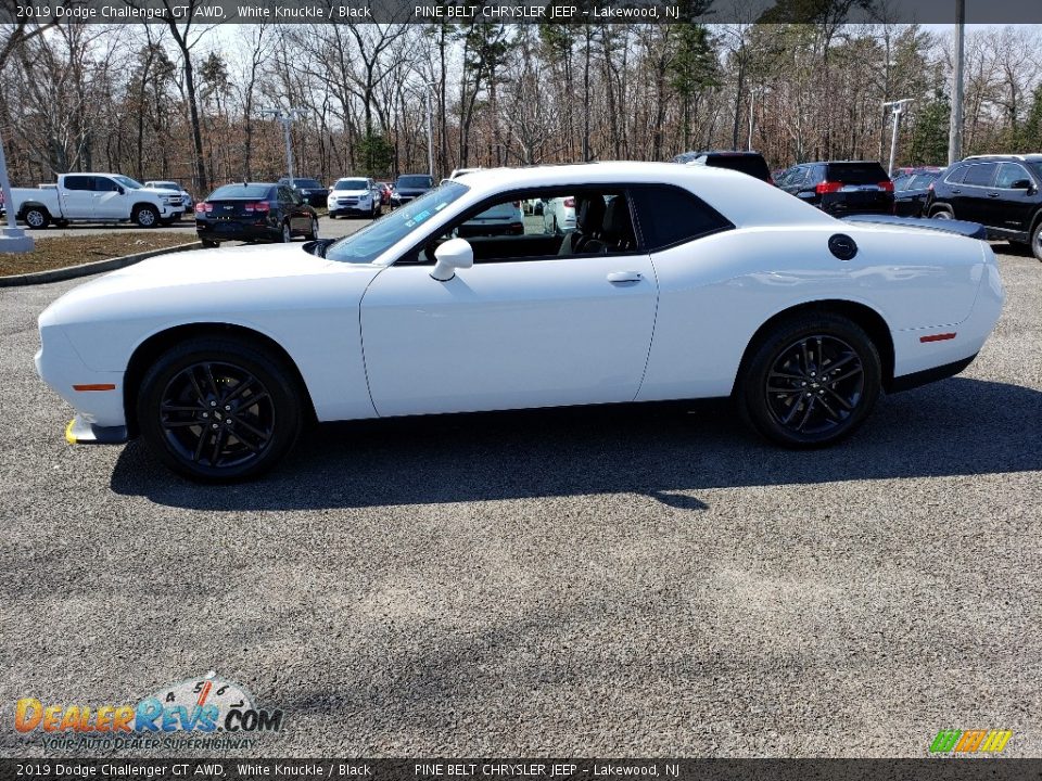 2019 Dodge Challenger GT AWD White Knuckle / Black Photo #3