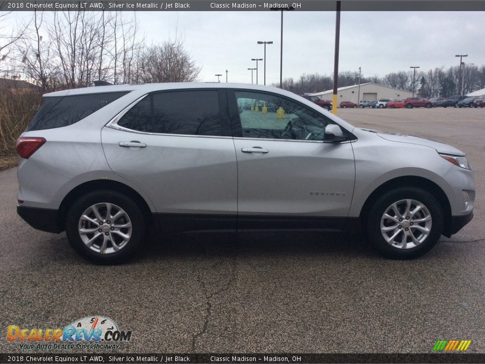 2018 Chevrolet Equinox LT AWD Silver Ice Metallic / Jet Black Photo #6