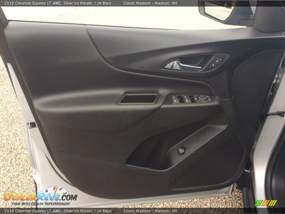 2018 Chevrolet Equinox LT AWD Silver Ice Metallic / Jet Black Photo #13