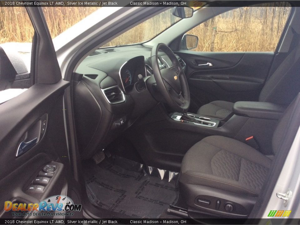2018 Chevrolet Equinox LT AWD Silver Ice Metallic / Jet Black Photo #14