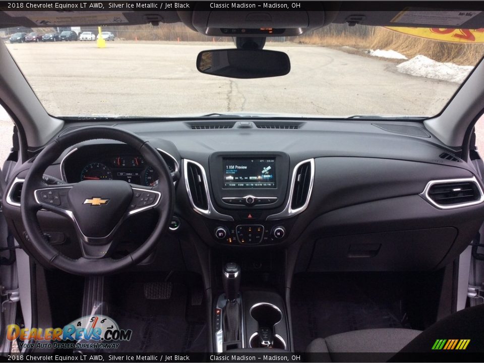 2018 Chevrolet Equinox LT AWD Silver Ice Metallic / Jet Black Photo #16