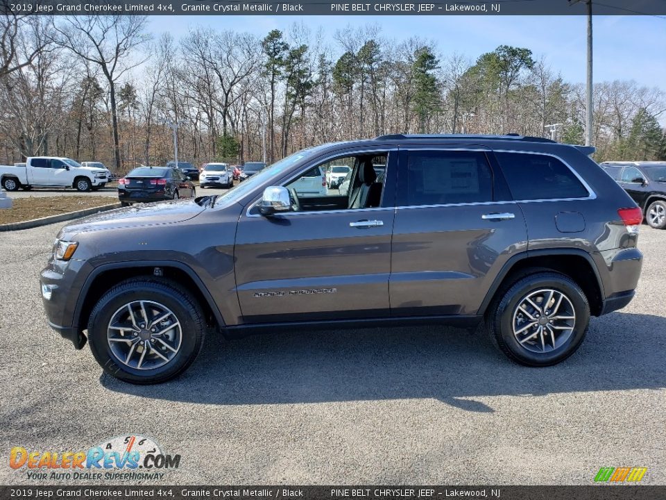 2019 Jeep Grand Cherokee Limited 4x4 Granite Crystal Metallic / Black Photo #3